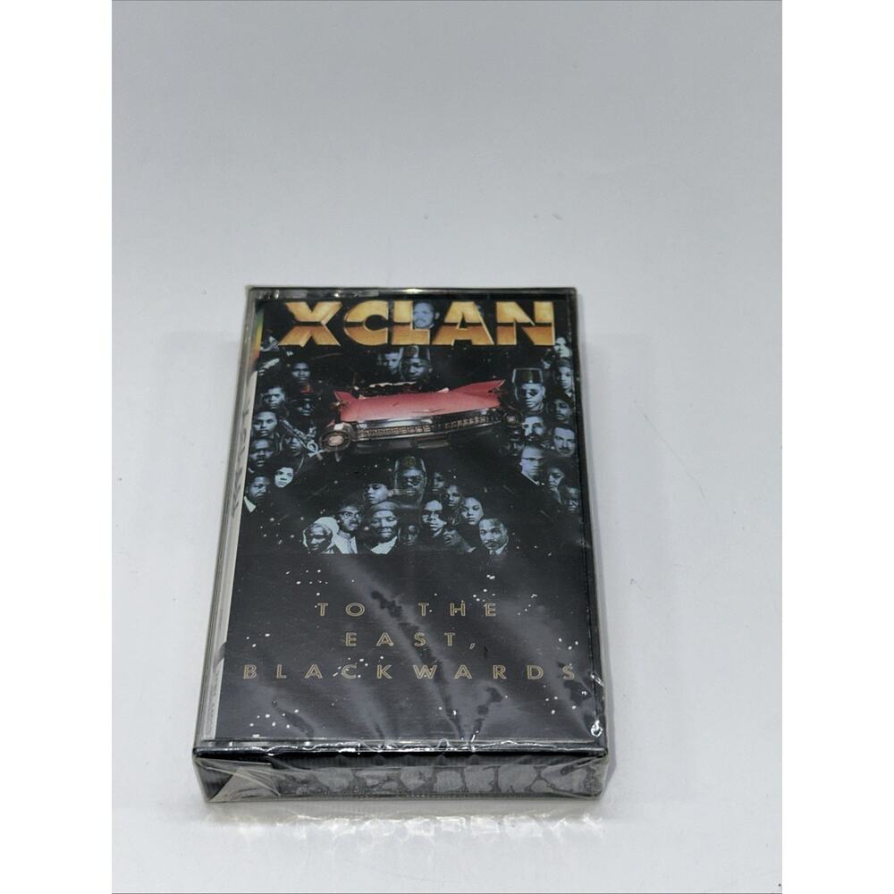 Sealed X Clan Cassette To The East Blackwards 1990 Hip Hop Rap Tape 4th & B'Way